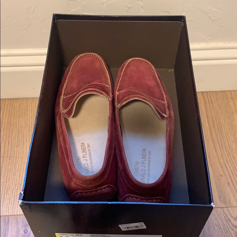 Donald J. Pliner Red Loafers